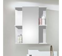 Julian Bowen Mandy 1 Door Mirrored Wall Cabinet - White