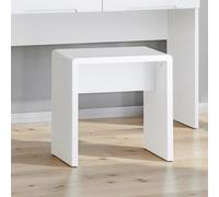 Julian Bowen Manhattan Dressing Stool - White