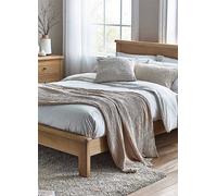 Julian Bowen Memphis Limed Oak Bed Oak