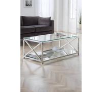 Julian Bowen Miami Large Glass Coffee Table