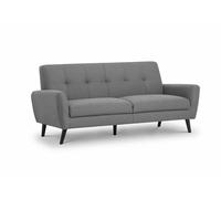 Julian Bowen Monza Compact 3 Seater 2 Seater 1 Seater Upholstered Fabric Sofa