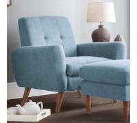 Julian Bowen Monza Compact Retro Chair - Blue