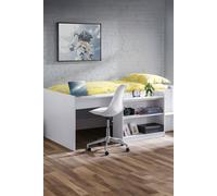 Julian Bowen Neptune White Midsleeper - Size: Single - Wilko