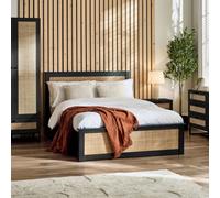 Julian Bowen Padstow Ottoman King Size Black Bed Frame - Wilko