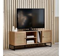 Julian Bowen Padstow 2 Door TV Unit - Natural