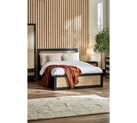 Julian Bowen Padstow Ottoman 150cm King Bed - Black, Black