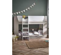 Julian Bowen Parsec Bunk Bed in White | Size: Single Julian Bowen White Single
