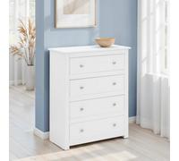 Julian Bowen Radley 4 Drawer Chest - Surf White