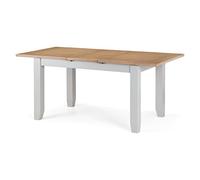 Julian Bowen Richmond Extending Dining Table Elephant Grey/Pale Oak