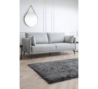 Julian Bowen Rohe 3 Seater Sofa Grey, Grey