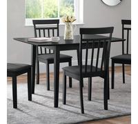 Julian Bowen Rufford Extending 4 Seater Dining Table Black