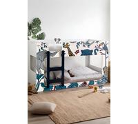 Julian Bowen Safari Single Animal Print Bunk Bed Julian Bowen Multicolor Single