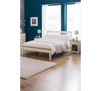 Julian Bowen Salerno Bed, Solid Oak, Single