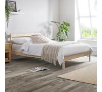 Julian Bowen Sami Double Wooden Bed Frame - Pine