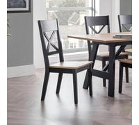 Julian Bowen Set Of 2 Hockley Dining Chairs