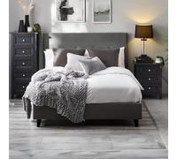 Julian Bowen Shoreditch Double Bed Frame - Grey