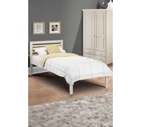 Julian Bowen Slocum Bed in White | Size: Single Julian Bowen White Single
