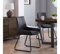Julian Bowen Soho Upholstered Dining Chair (Set Of 2)