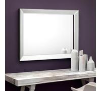 Julian Bowen Soprano Wall Mirror, Bevelled Glass - H80 x W60 x D3.5cm