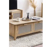 Julian Bowen Sydney 2 Drawer Coffee Table Natural