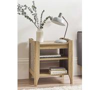 Julian Bowen Sydney Lamp Table With Removable Shelf Natural