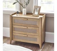 Julian Bowen Sydney 3 Drawer Chest, Brown