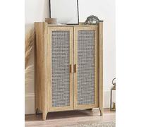 Julian Bowen Sydney Shoe Cupboard Natural