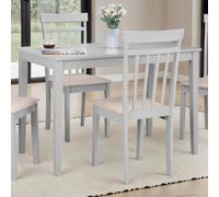 Julian Bowen Taku Rectangular 4 Seater Dining Table - Grey