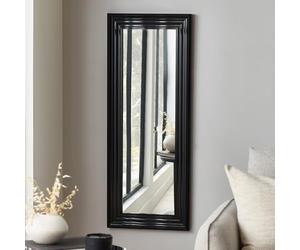 Julian Bowen Tokyo Gloss Black Tall Rectangular Dressing Mirror