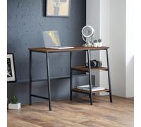 Julian Bowen Tribeca Desk - Black And Walnut Effect