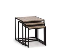 Tribeca Nest of Tables Black/Brown