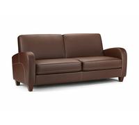 Julian Bowen Vivo Chestnut 3 Seater 2 Seater 1 Seater Upholstered Leather Sofa