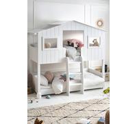 Julian Bowen Willow White Treehouse Bunk Bed - Size: Single - Wilko