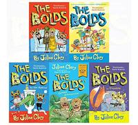 Julian Clary Bolds Series 5 Books Collection Set (The Bolds, The Bolds to The Rescue, The Bolds On Holiday, The Bolds, The Bolds in Trouble, The Bolds' Great Adventure: World Book Day)