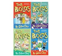 Julian Clary The Bolds 4 Books Collection Set (The Bolds, Go Green, To The Rescue, Go Wild)
