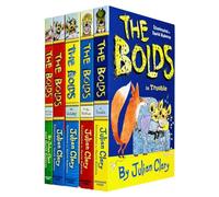 Julian Clary The Bolds 5 Books Collection Set (In Trouble, To the Rescue, On Holiday, The Bolds & Christmas Cracker)