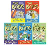 Julian Clary The Bolds 5 Books Collection Set (The Bolds, Go Green, To The Rescue, Go Wild, In Trouble)