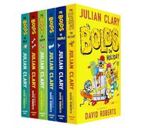 Julian Clary The Bolds 6 Books Collection Set (The Bolds, Go Green, To The Rescue, Go Wild, In Trouble, On Holiday)