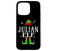 JULIAN Elf Xmas Funny Men's Family Matching Christmas JULIAN Case for iPhone 15 Pro Max