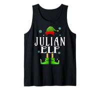 Julian Elf Xmas Funny Men's Family Matching Christmas Julian Tank Top