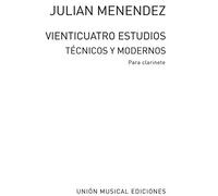 Julian Menéndez-Veinticuatro Estudios Tecnicos Clarinet-Clarinet-Instrumental