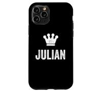 Julian the King/Crown & Name Design for Men Called Julian Case for iPhone 11 Pro