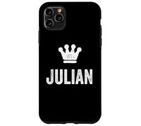 Julian the King/Crown & Name Design for Men Called Julian Case for iPhone 11 Pro Max