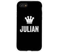 Julian the King/Crown & Name Design for Men Called Julian Case for iPhone SE (2020) / 7/8