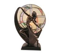 Juliana Art Deco Dancing Fig Back Lighter Bronze Finish