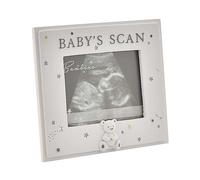 Juliana Bambino Resin Baby's Scan Photo Frame 4 x 3 ins White