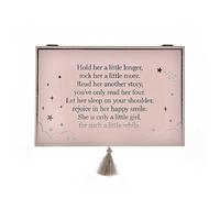 Juliana Bambino Wooden Keepsake Box - Pink Pink