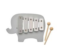 Juliana Bambino Wooden Toy Xylophone - Elephant Grey