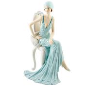 Juliana "broadway Belles" Sitting On Chair - Teal
