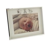 Juliana CG1097 Unisex Bambino Landscape 3 Icon Boarder Photo Frame 5x7 - Silver
